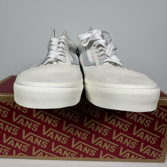 Vans Old Skool Marshmallow/ White Mens 8.5/ Women 10 VND000D7ZQJM - Picture 5 of 12